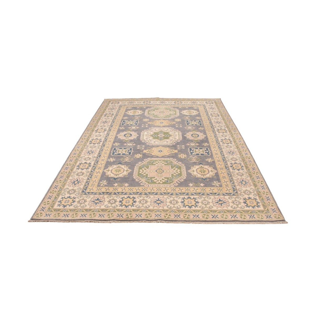 Alfombra Ziegler - Kazak - 299 x 201 cm - azul marino