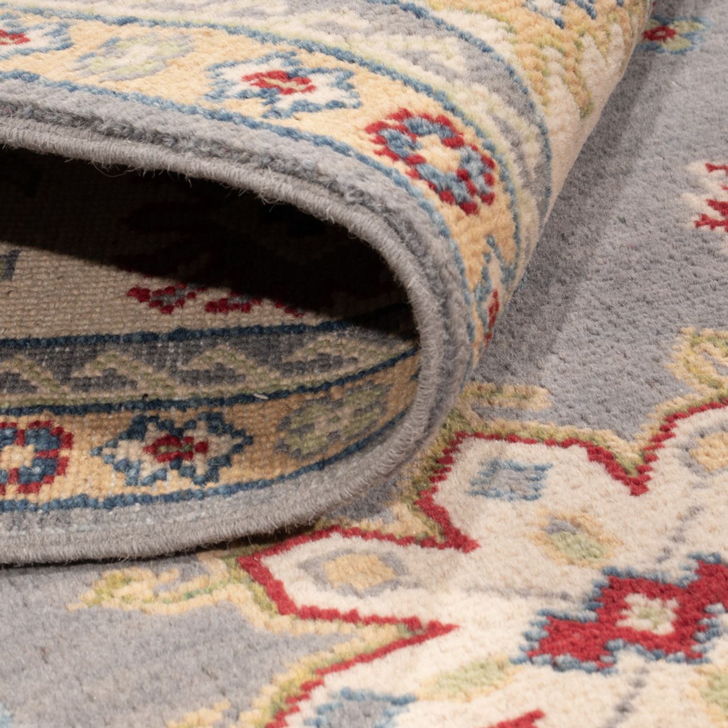 Alfombra Ziegler - Kazak - 234 x 170 cm - azul marino