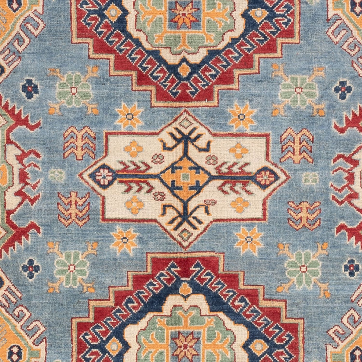 Alfombra Ziegler - Kazak - 291 x 203 cm - azul