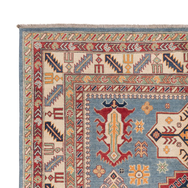 Alfombra Ziegler - Kazak - 291 x 203 cm - azul