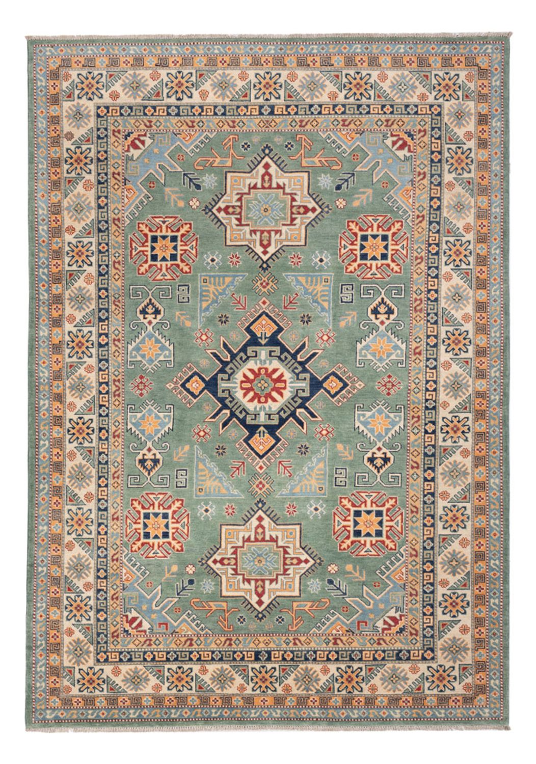 Alfombra Ziegler - Kazak - 297 x 211 cm - verde