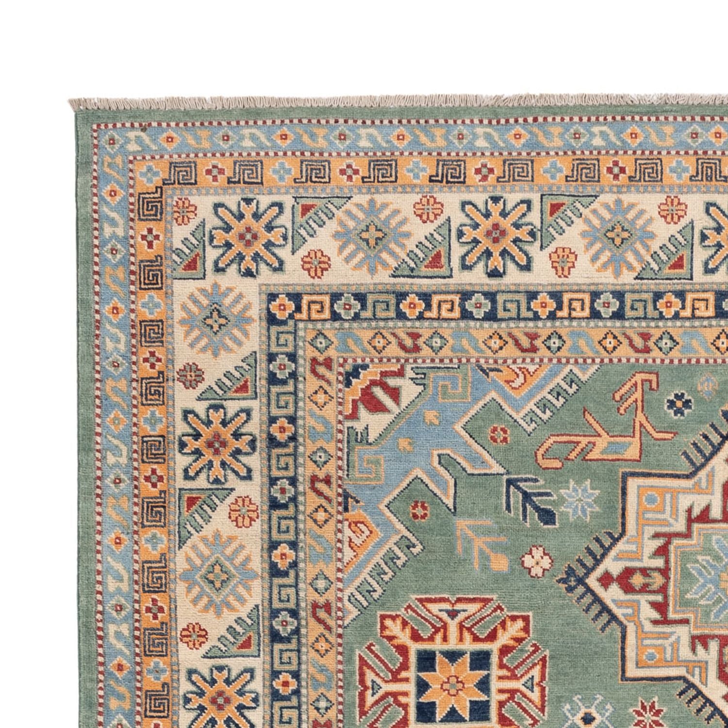 Alfombra Ziegler - Kazak - 297 x 211 cm - verde