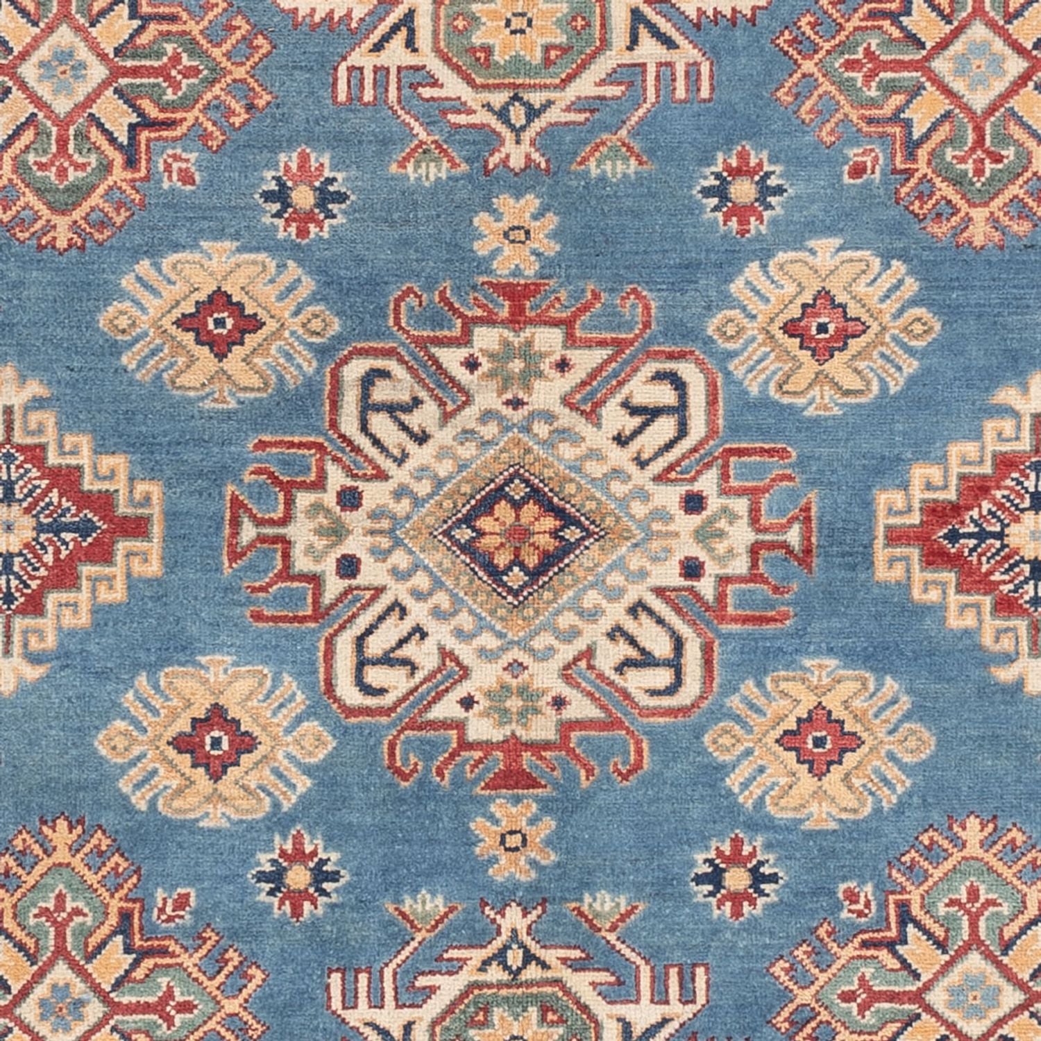 Alfombra Ziegler - Kazak - 276 x 185 cm - azul