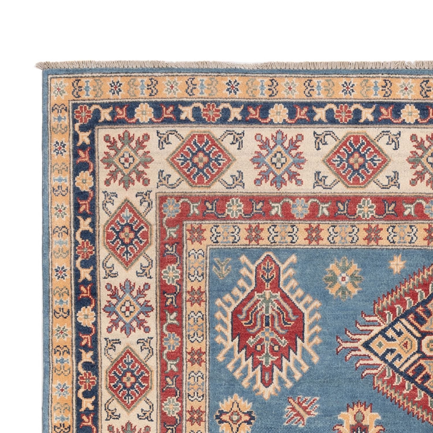 Alfombra Ziegler - Kazak - 276 x 185 cm - azul