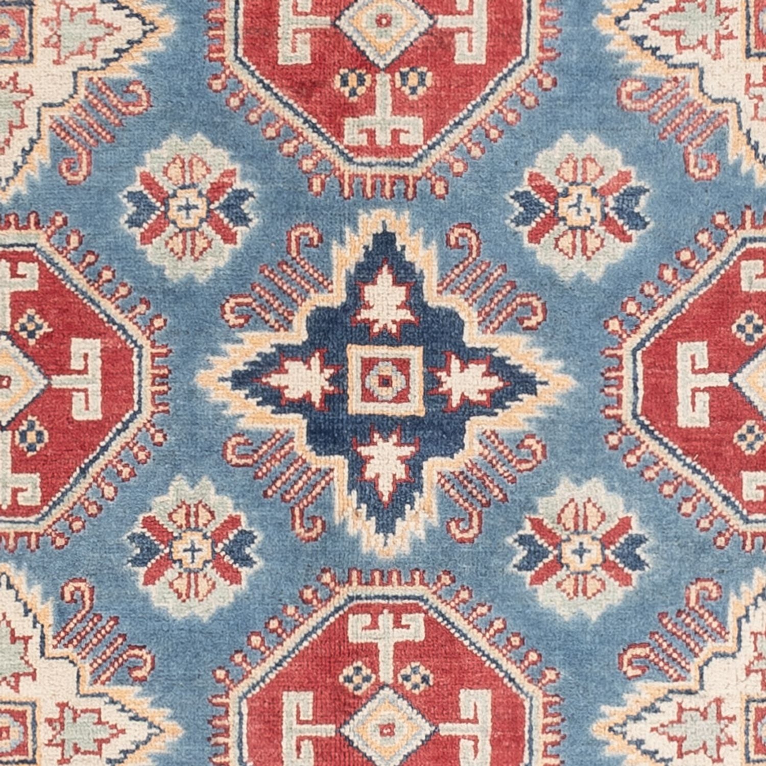 Alfombra Ziegler - Kazak - 203 x 148 cm - azul