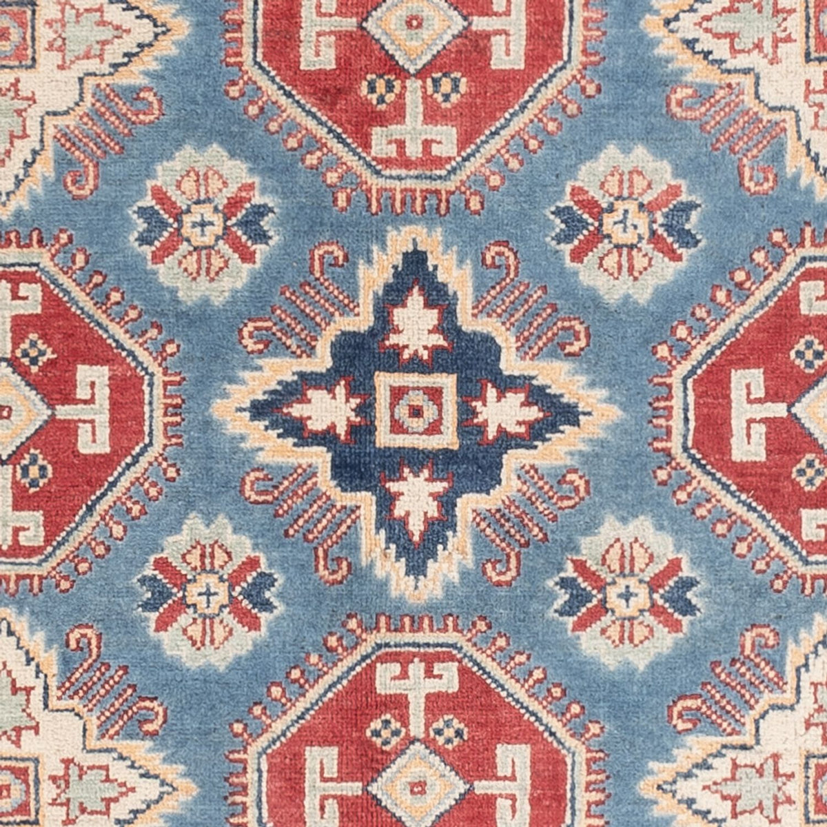 Alfombra Ziegler - Kazak - 203 x 148 cm - azul