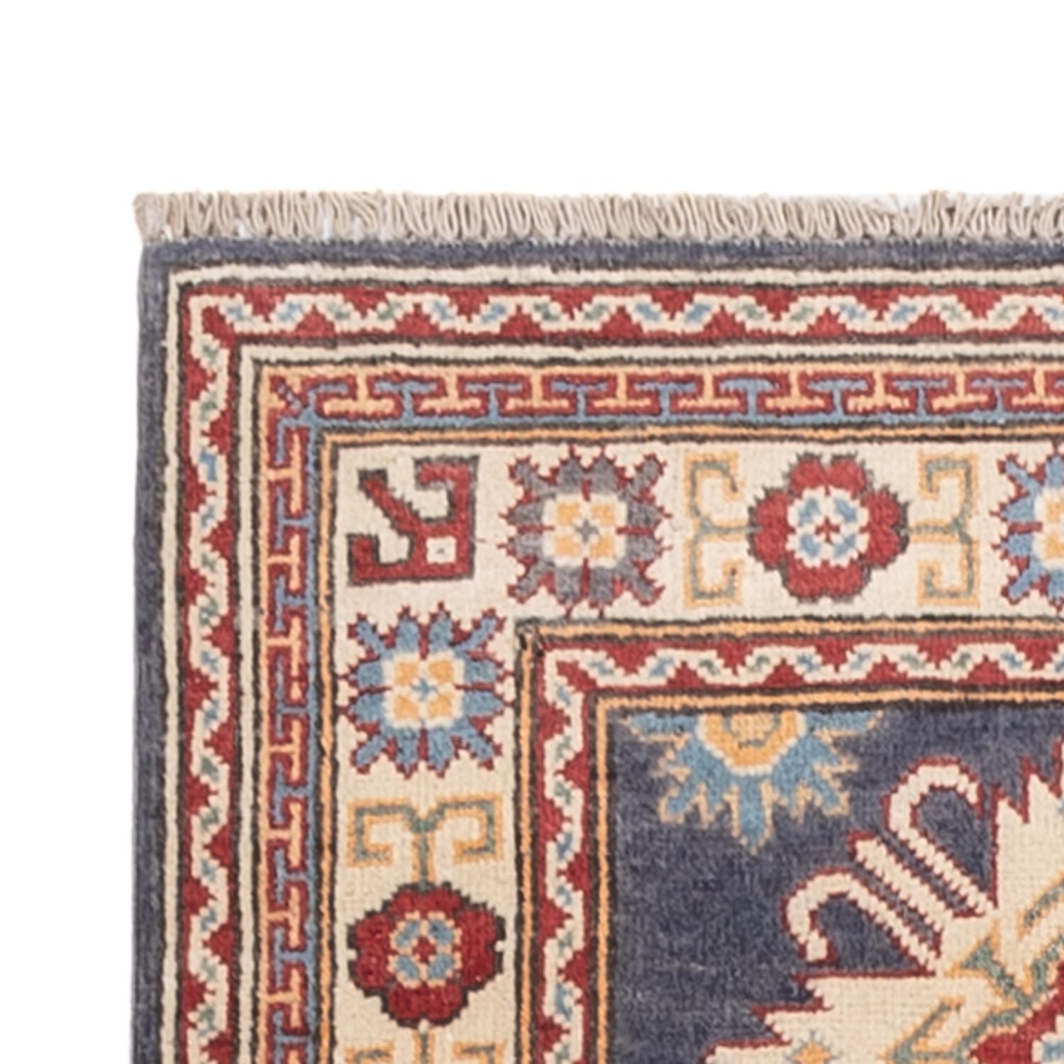 Alfombra de pasillo Alfombra Ziegler - Kazak - 303 x 80 cm - azul oscuro