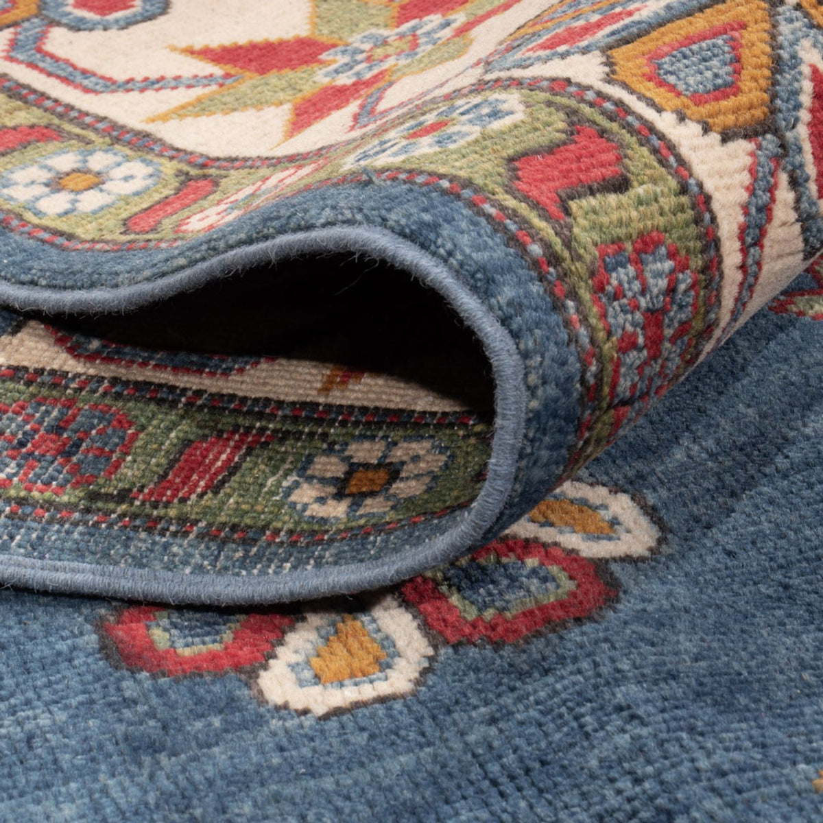 Alfombra Ziegler - Kazak - 317 x 257 cm - azul