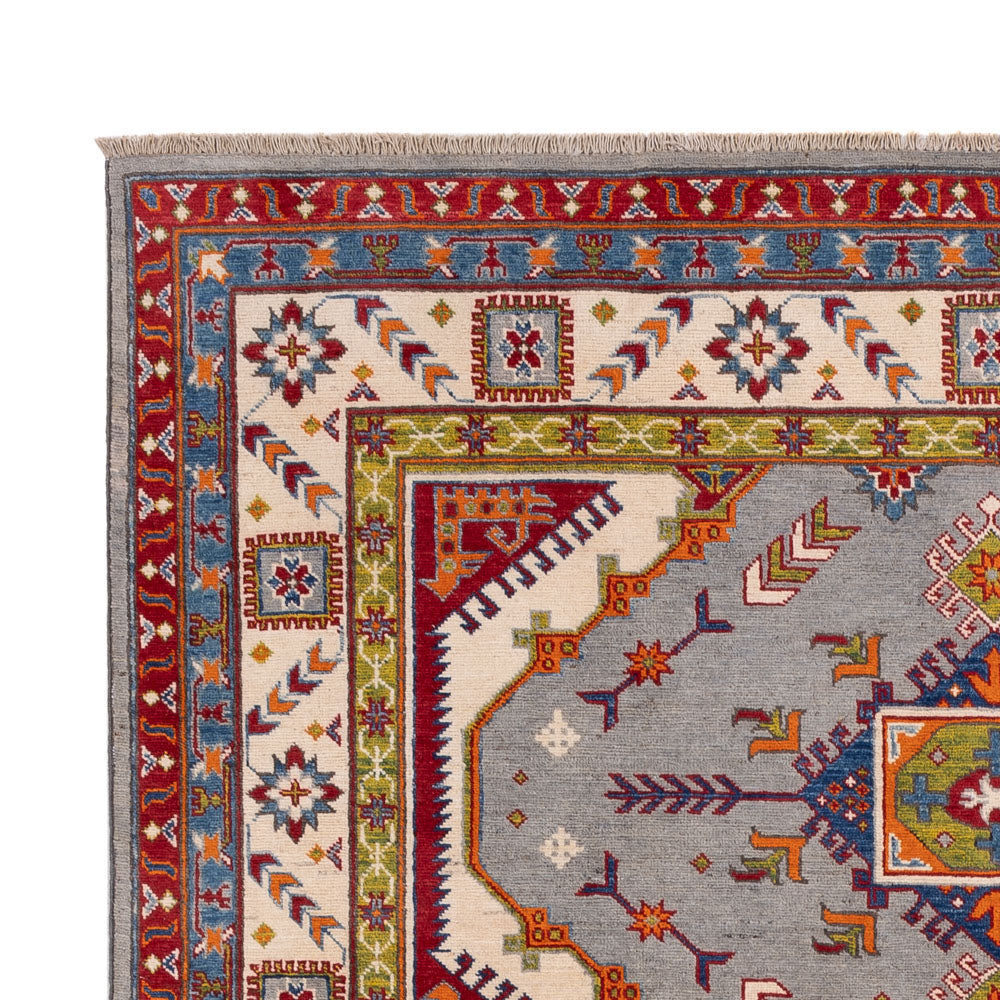 Alfombra Ziegler - Kazak - 298 x 200 cm - azul cielo