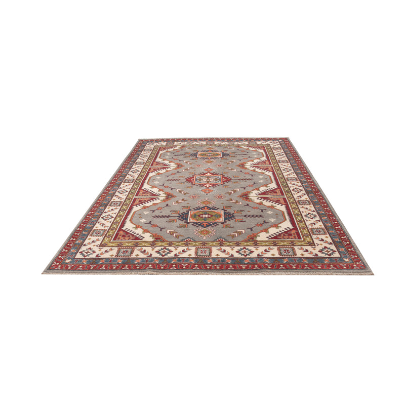 Alfombra Ziegler - Kazak - 298 x 200 cm - azul cielo