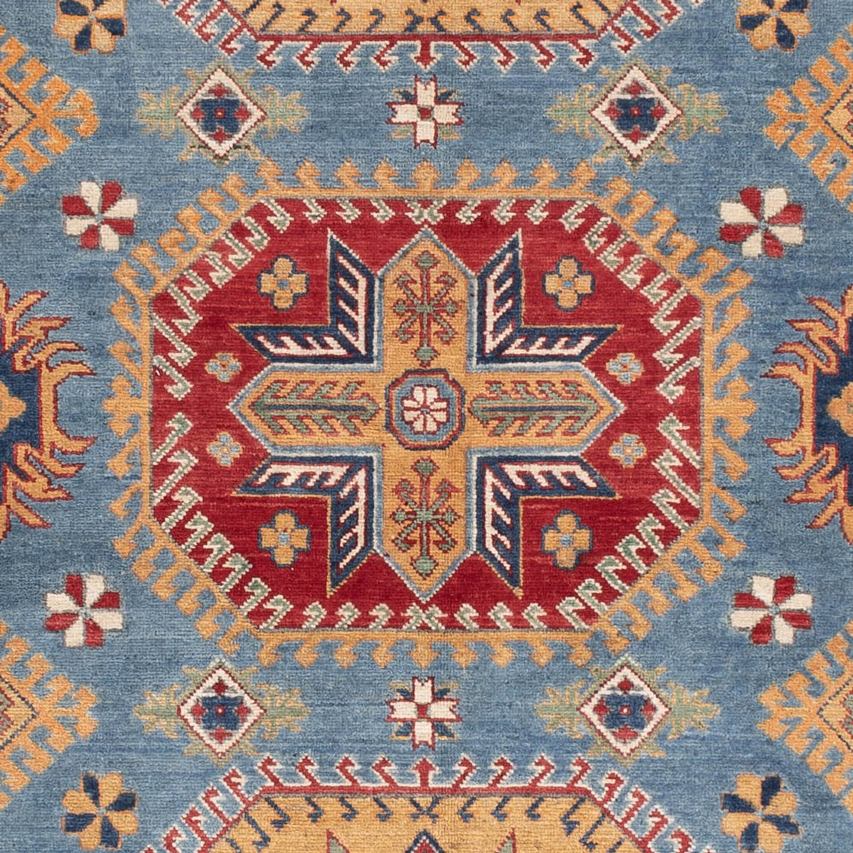 Alfombra Ziegler - Kazak - 291 x 202 cm - azul