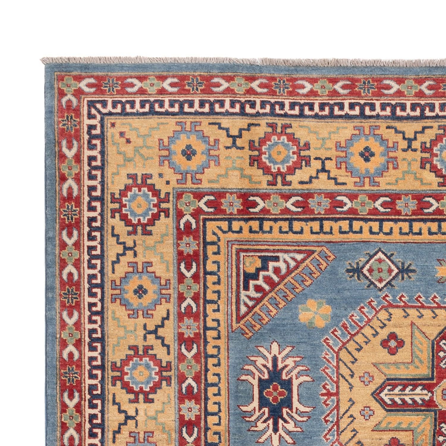 Alfombra Ziegler - Kazak - 291 x 202 cm - azul