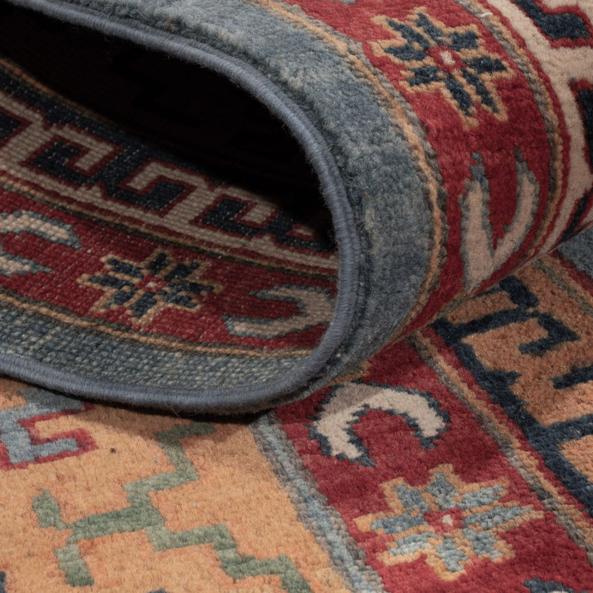 Alfombra Ziegler - Kazak - 291 x 202 cm - azul