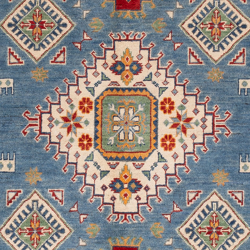 Alfombra Ziegler - Kazak - 300 x 198 cm - azul