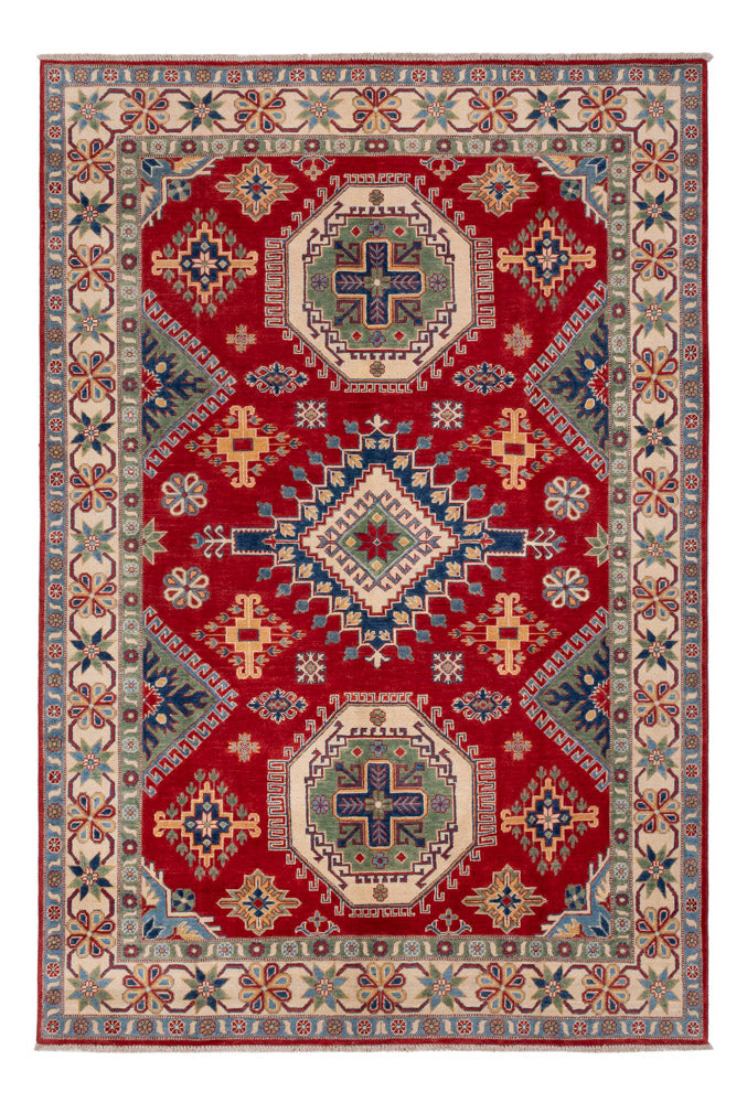 Alfombra Ziegler - Kazak - 291 x 197 cm - rojo