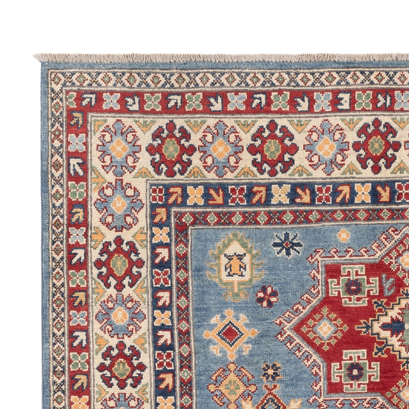 Alfombra Ziegler - Kazak - 202 x 153 cm - azul