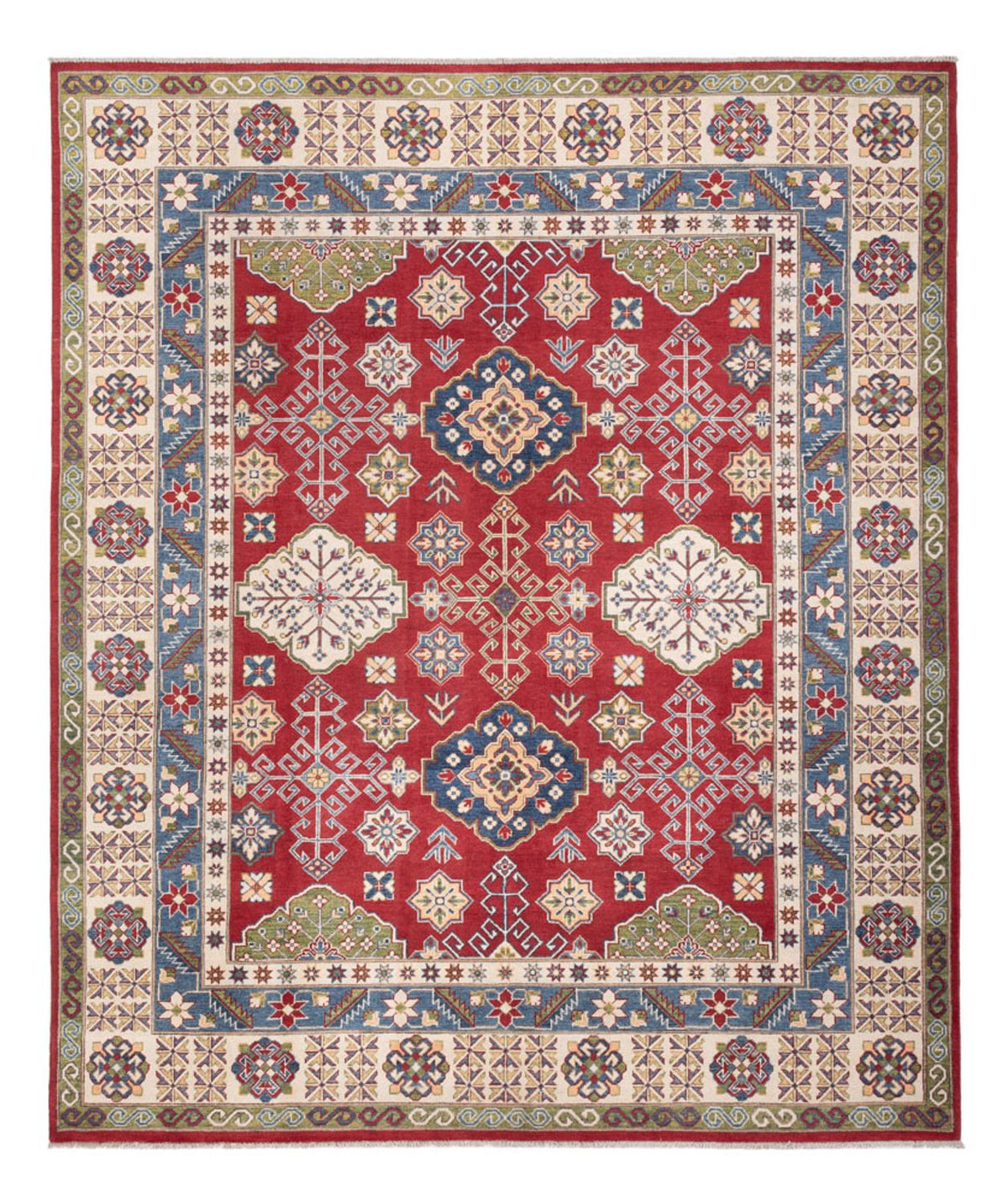 Alfombra Ziegler - Kazak - 298 x 251 cm - rojo