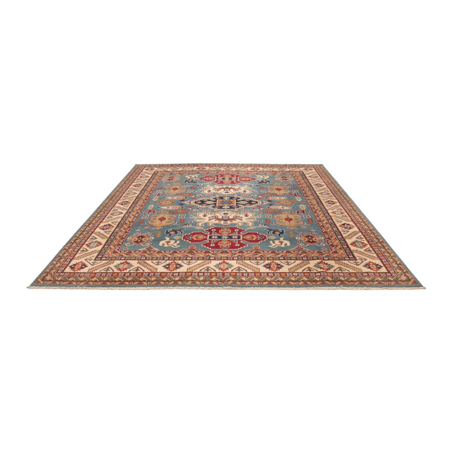 Alfombra Ziegler - Kazak - 301 x 243 cm - azul