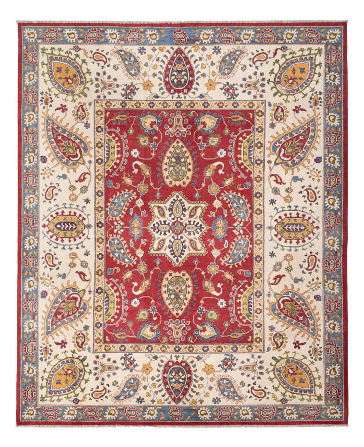 Alfombra Ziegler - Kazak - 305 x 251 cm - rojo