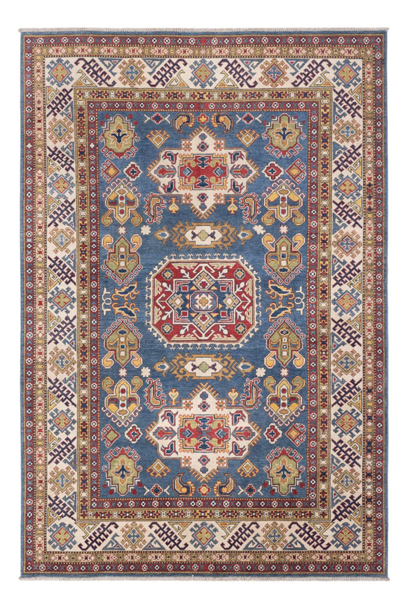 Alfombra Ziegler - Kazak - 296 x 198 cm - azul