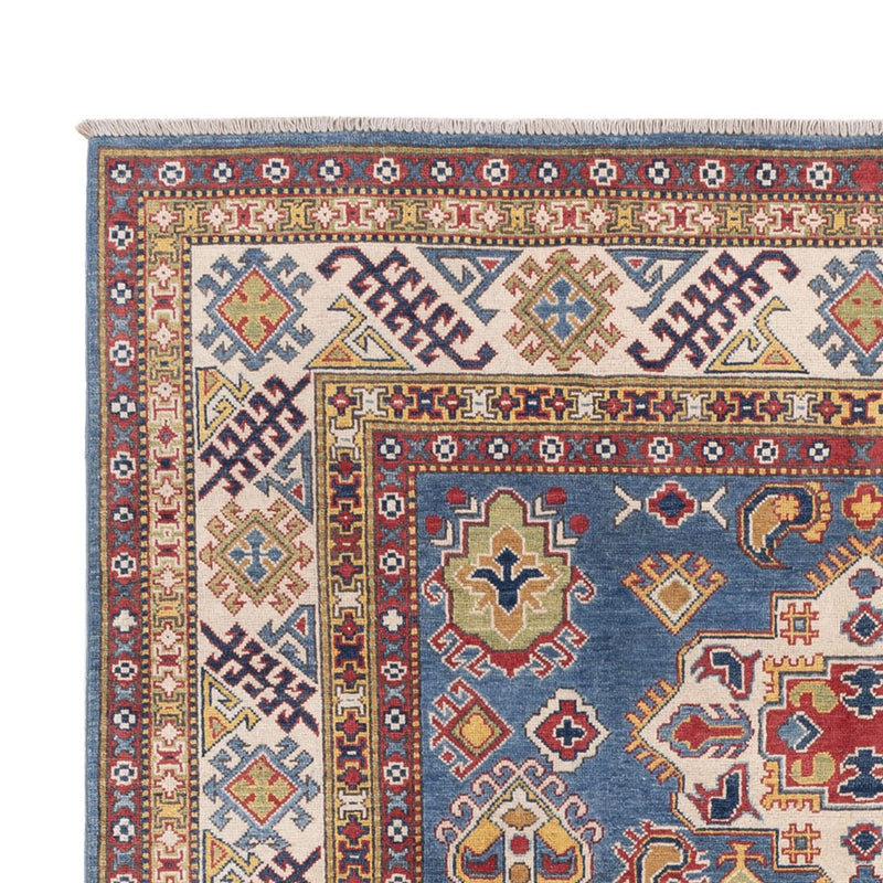 Alfombra Ziegler - Kazak - 296 x 198 cm - azul