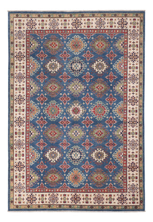 Alfombra Ziegler - Kazak - 298 x 204 cm - azul