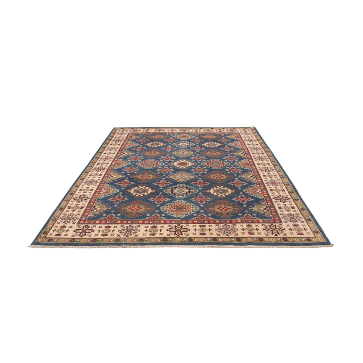 Alfombra Ziegler - Kazak - 298 x 204 cm - azul