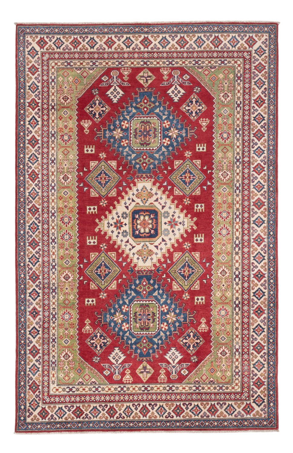 Alfombra Ziegler - Kazak - 281 x 179 cm - rojo