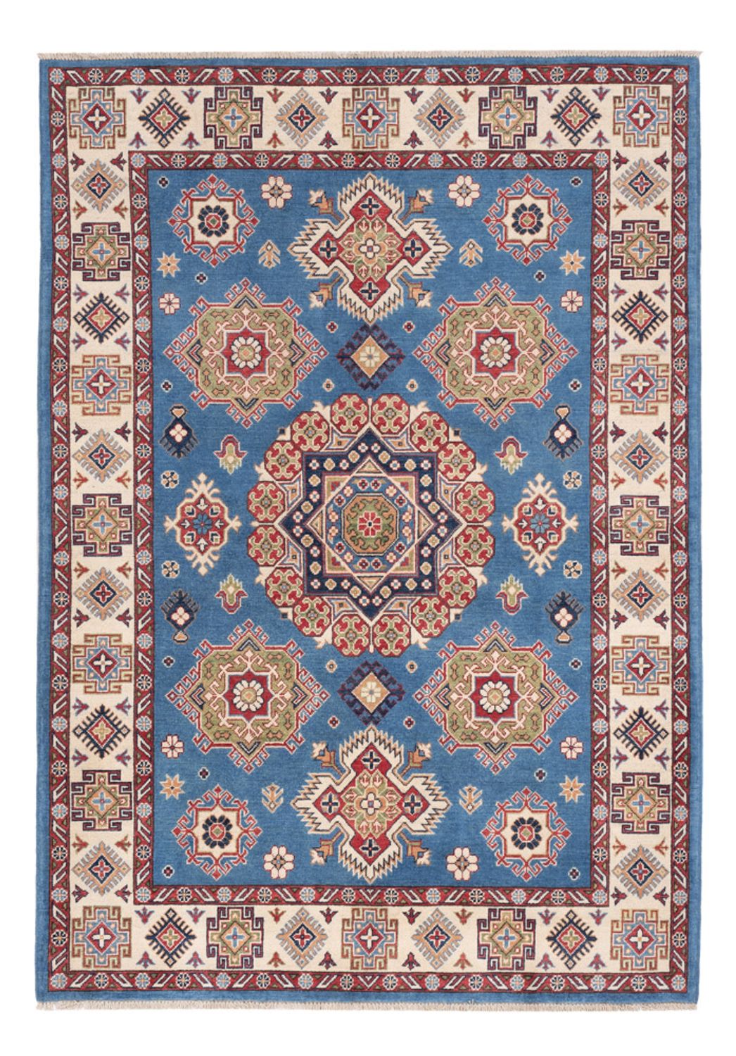Alfombra Ziegler - Kazak - 240 x 167 cm - azul