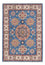 Alfombra Ziegler - Kazak - 240 x 167 cm - azul