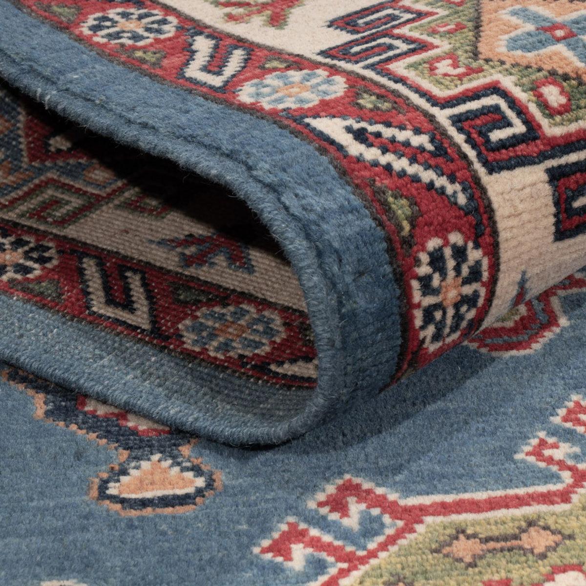 Alfombra Ziegler - Kazak - 240 x 167 cm - azul