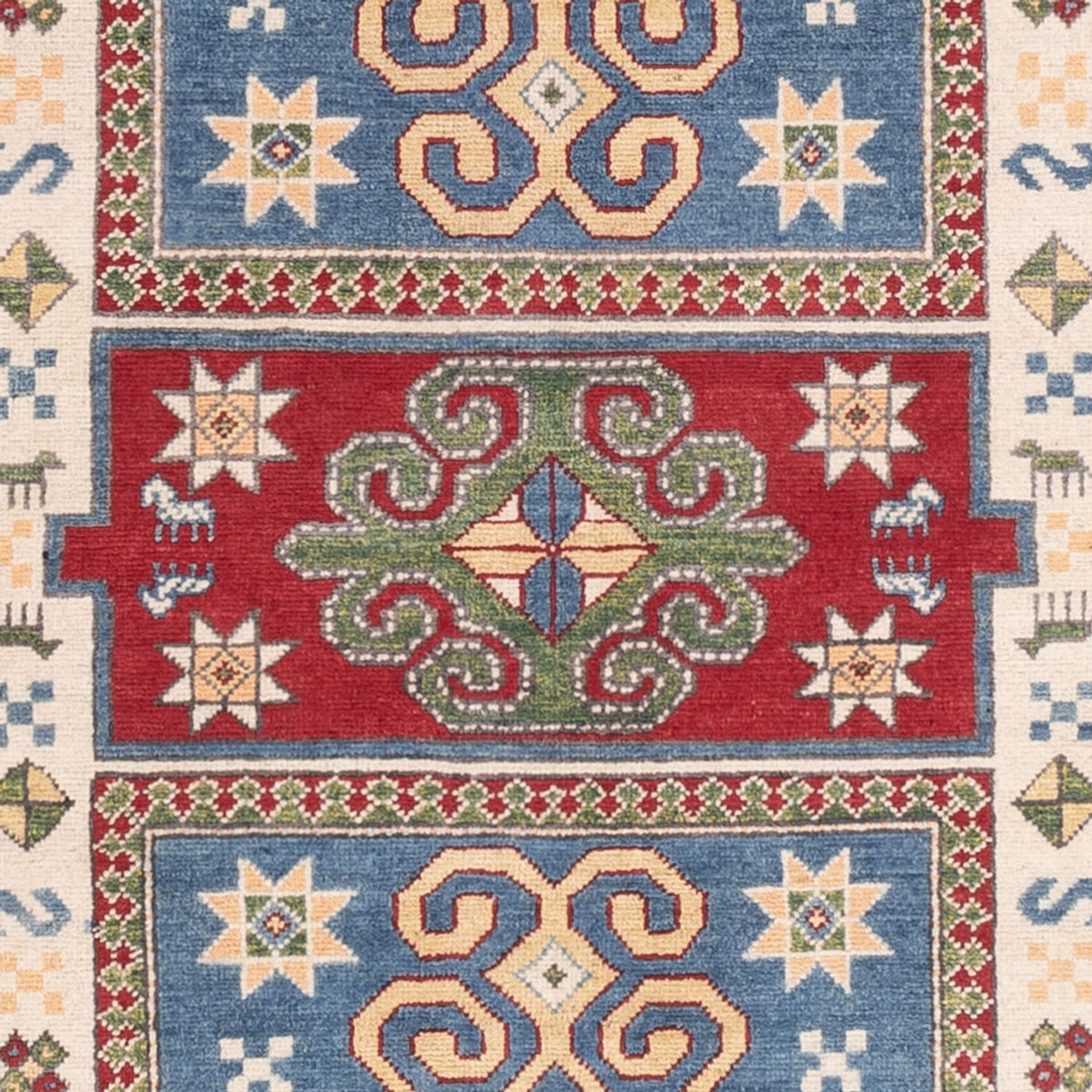 Alfombra Ziegler - Kazak - 246 x 162 cm - rojo