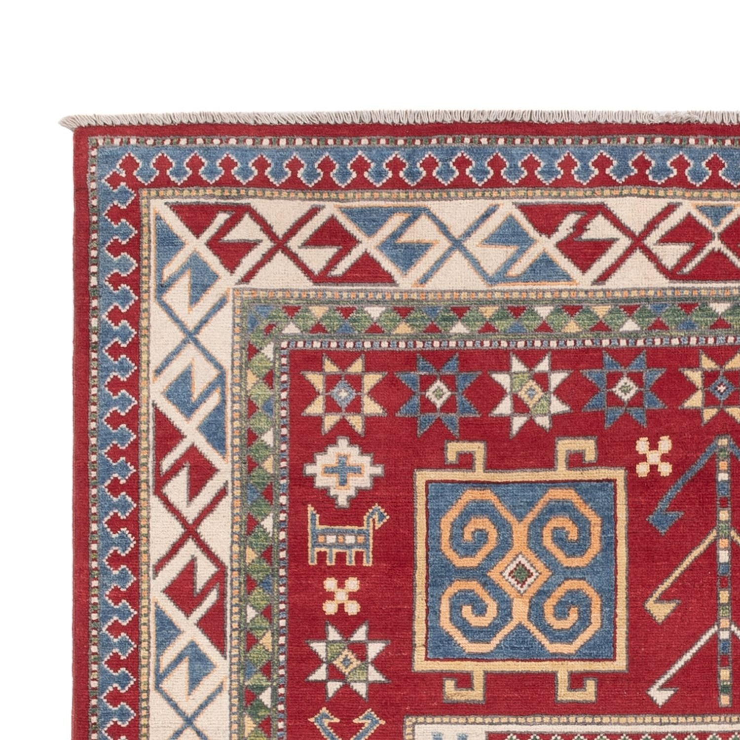 Alfombra Ziegler - Kazak - 246 x 162 cm - rojo
