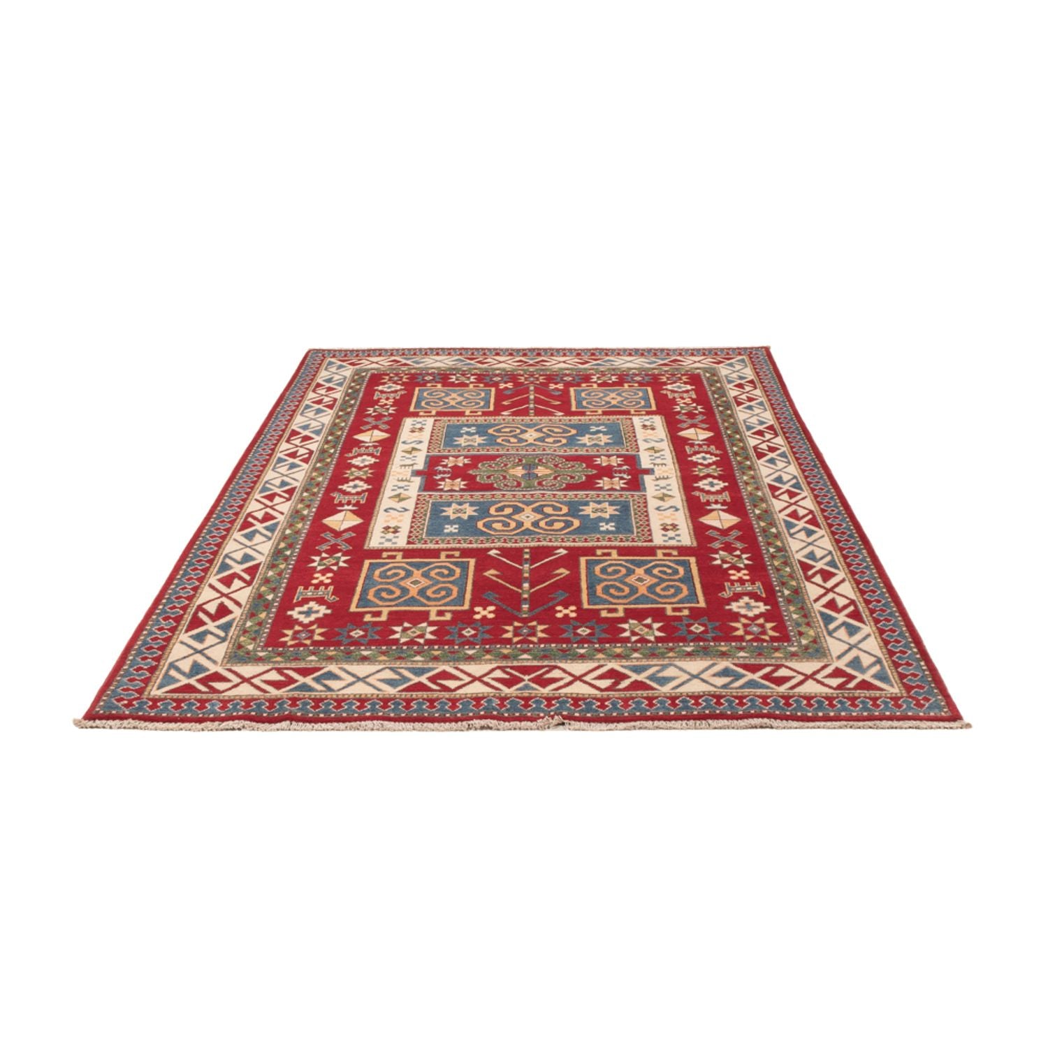 Alfombra Ziegler - Kazak - 246 x 162 cm - rojo