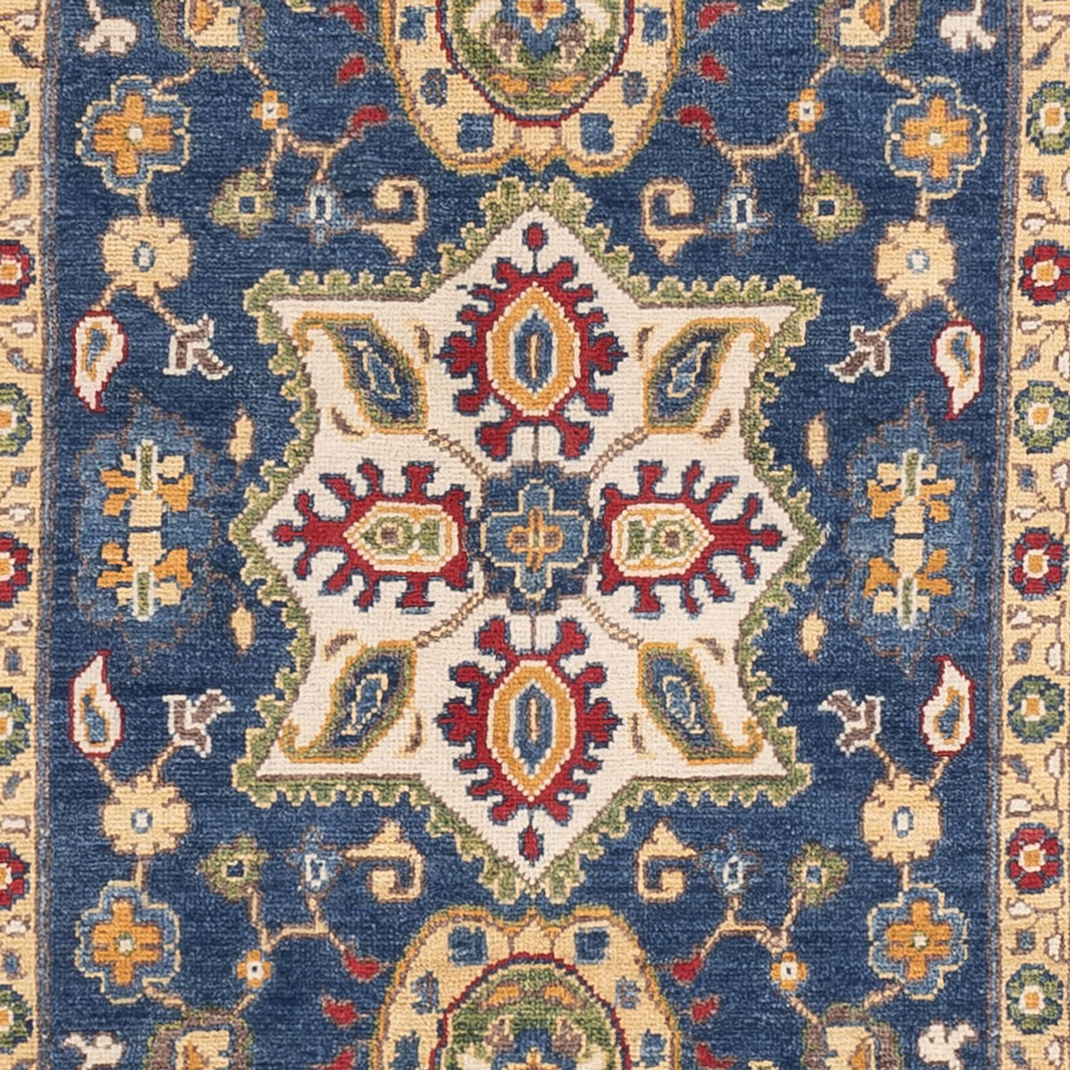 Alfombra Ziegler - Kazak - 249 x 162 cm - azul