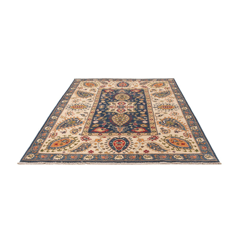 Alfombra Ziegler - Kazak - 249 x 162 cm - azul