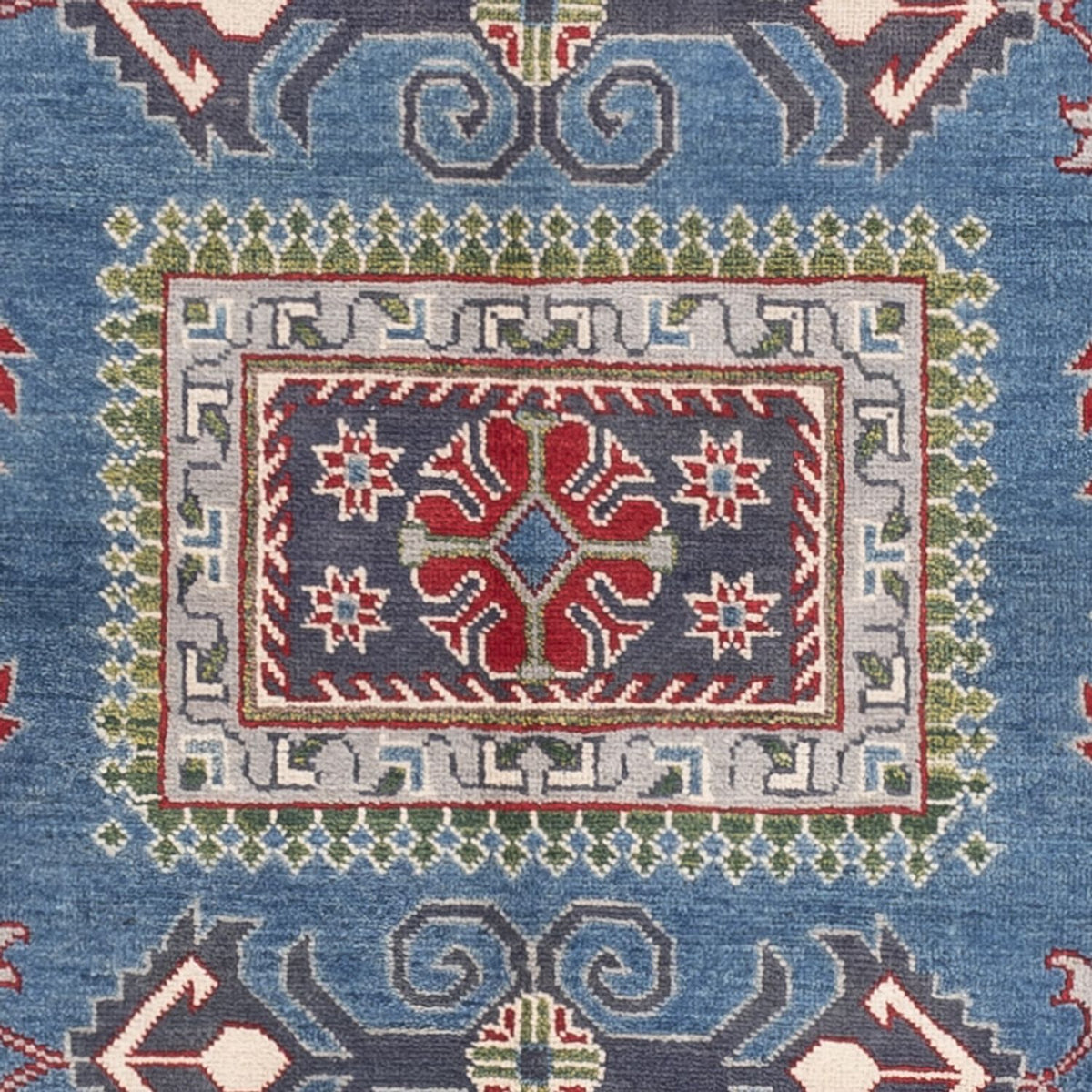 Alfombra Ziegler - Kazak - 207 x 147 cm - azul