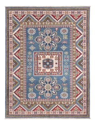 Alfombra Ziegler - Kazak - 197 x 149 cm - azul