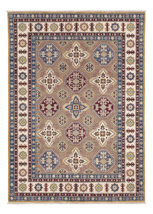 Alfombra Ziegler - Kazak - 212 x 150 cm - beige oscuro