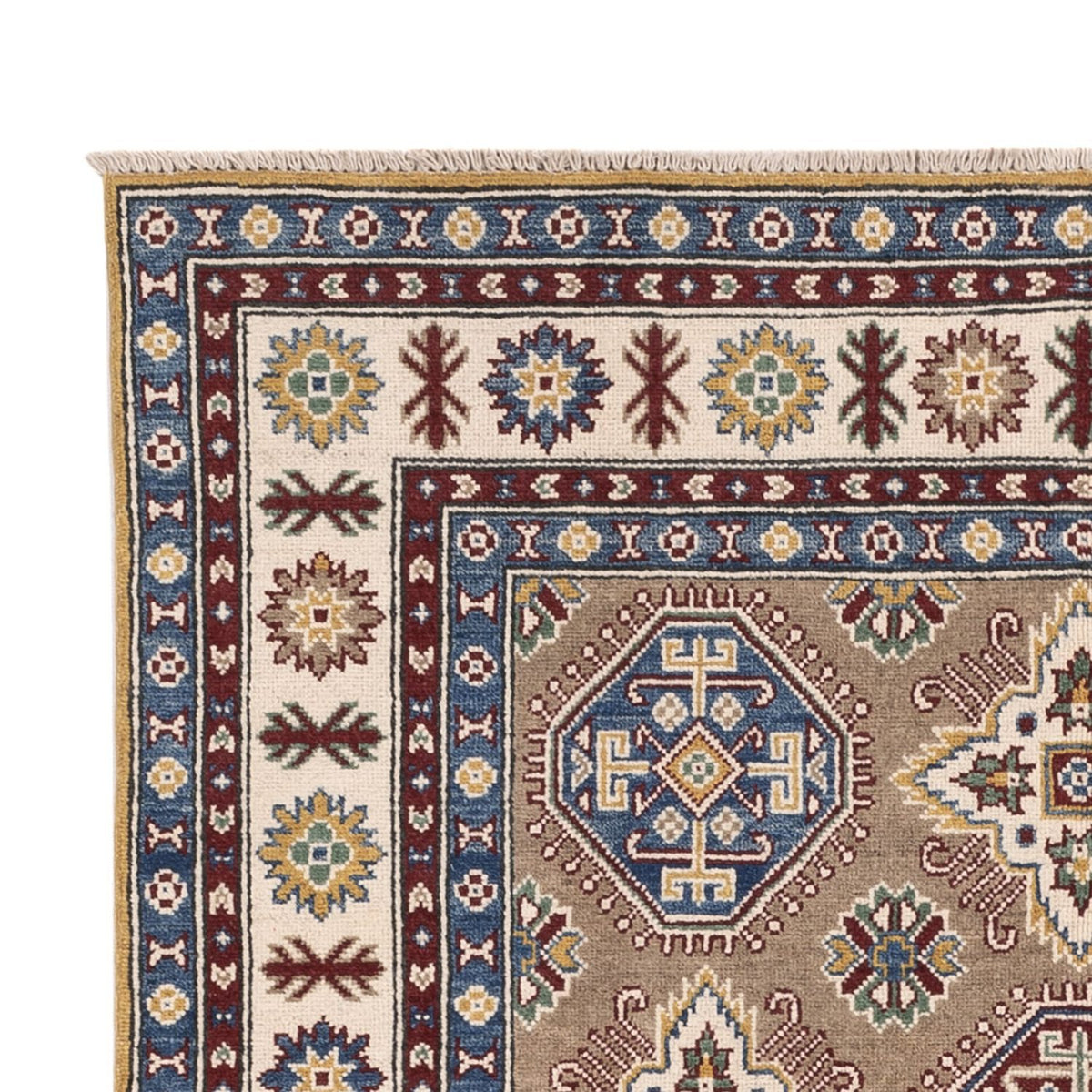 Alfombra Ziegler - Kazak - 212 x 150 cm - beige oscuro