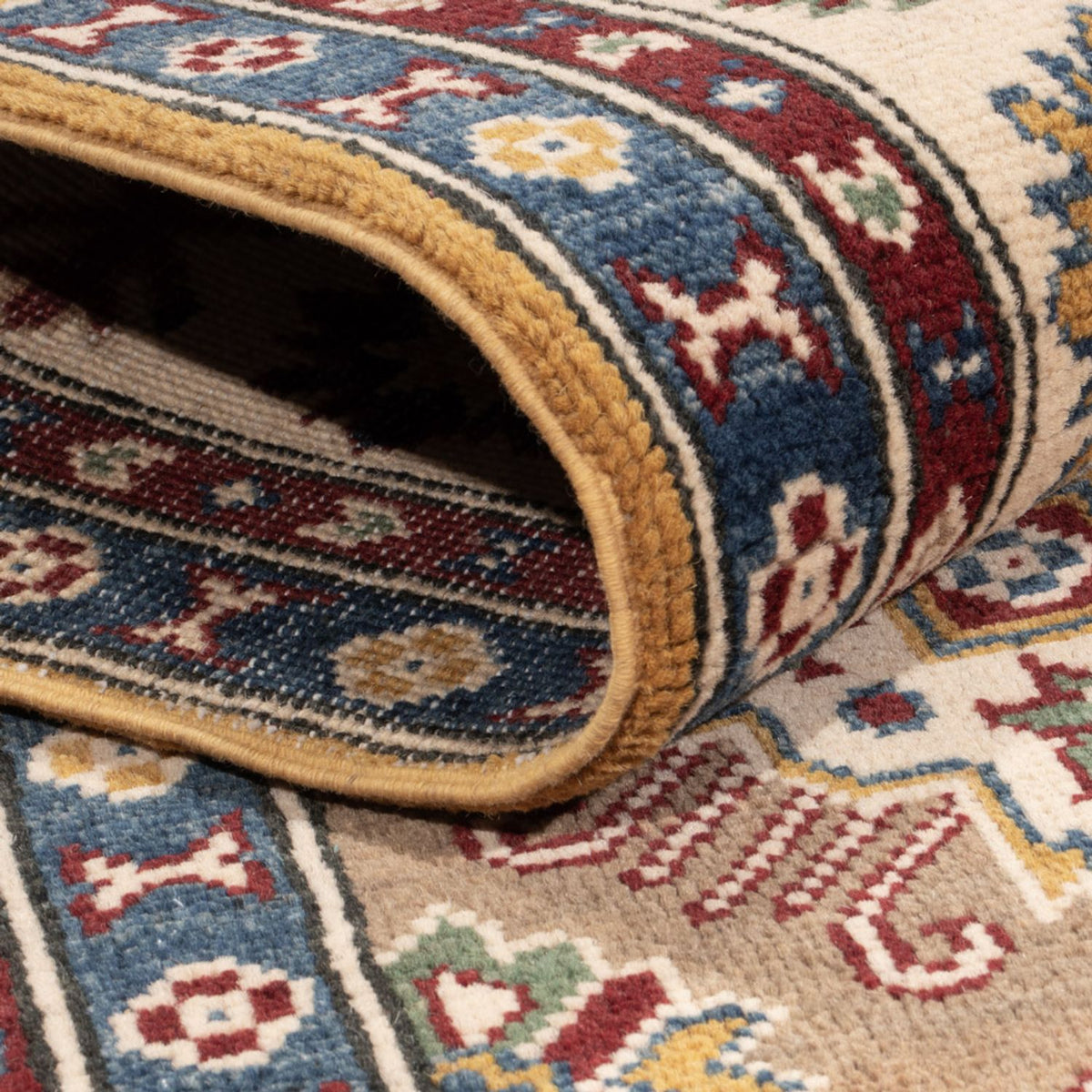 Alfombra Ziegler - Kazak - 212 x 150 cm - beige oscuro