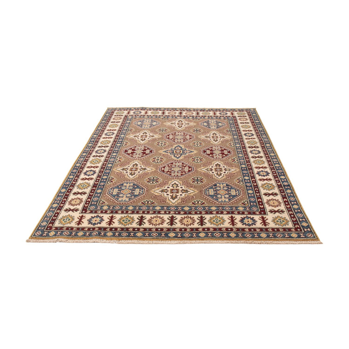 Alfombra Ziegler - Kazak - 212 x 150 cm - beige oscuro