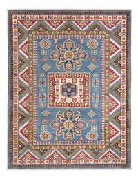 Alfombra Ziegler - Kazak - 193 x 148 cm - azul
