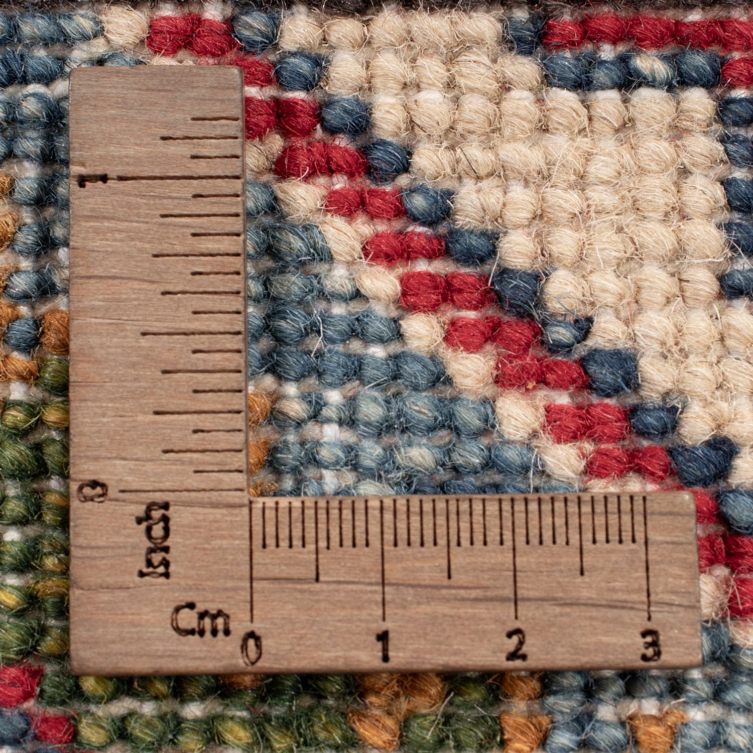 Alfombra Ziegler - Kazak - 193 x 148 cm - azul