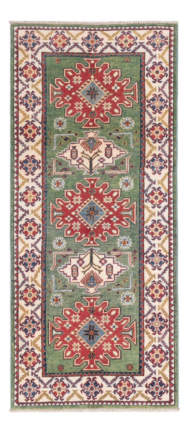 Alfombra de pasillo Alfombra Ziegler - Kazak - 192 x 83 cm - verde