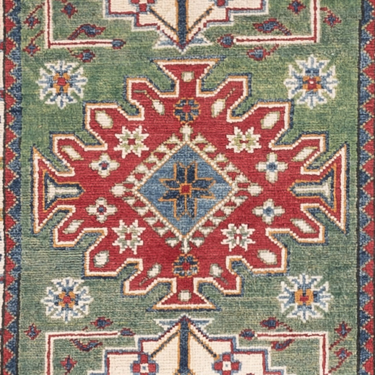 Alfombra de pasillo Alfombra Ziegler - Kazak - 192 x 83 cm - verde