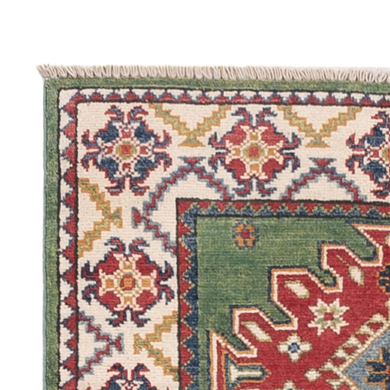 Alfombra de pasillo Alfombra Ziegler - Kazak - 192 x 83 cm - verde