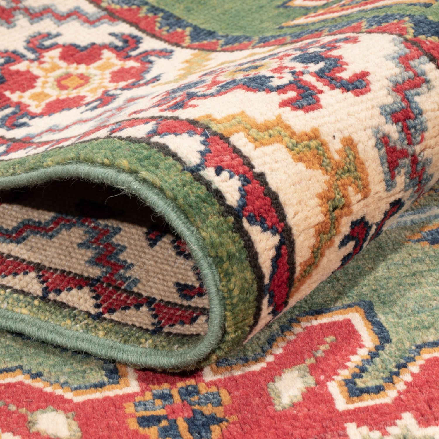 Alfombra de pasillo Alfombra Ziegler - Kazak - 192 x 83 cm - verde