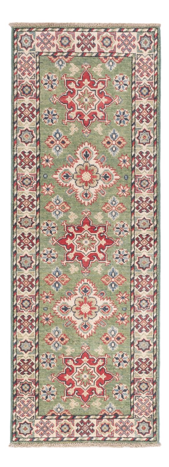 Alfombra de pasillo Alfombra Ziegler - Kazak - 181 x 64 cm - verde claro