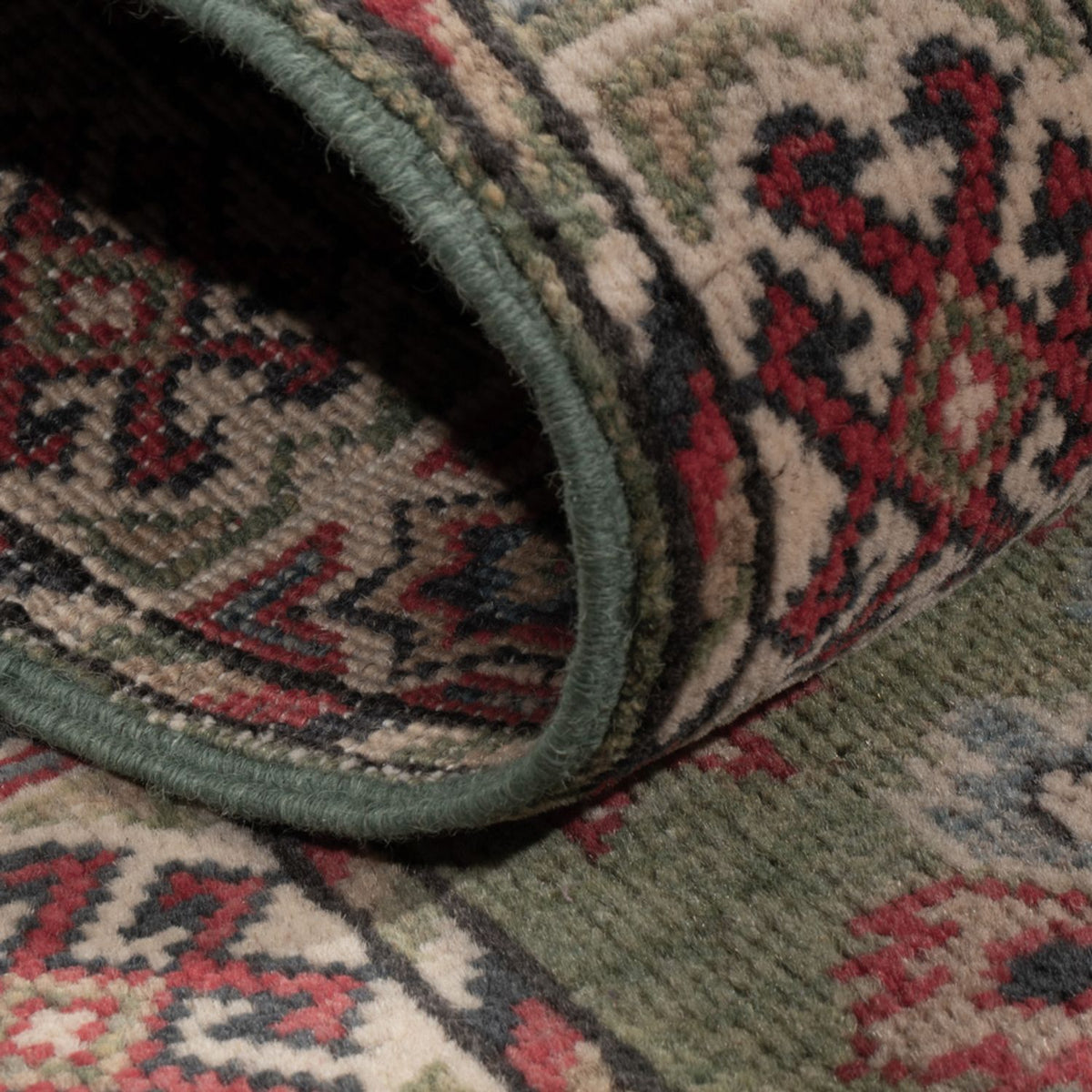 Alfombra de pasillo Alfombra Ziegler - Kazak - 181 x 64 cm - verde claro